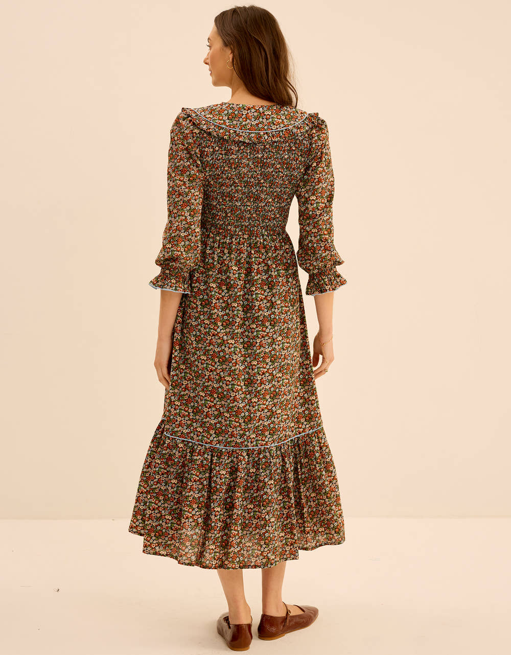 Pink City Prints Cinnamon Meadow Rita Dress