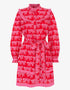 Pink City Prints Crimson Leopard Bianca Mini