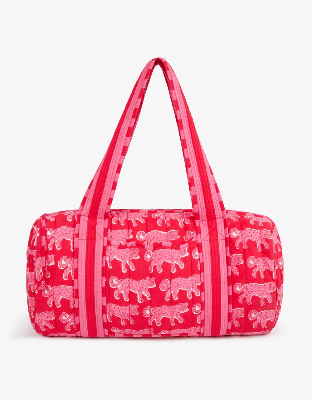 Pink City Prints Crimson Leopard Weekend Bag