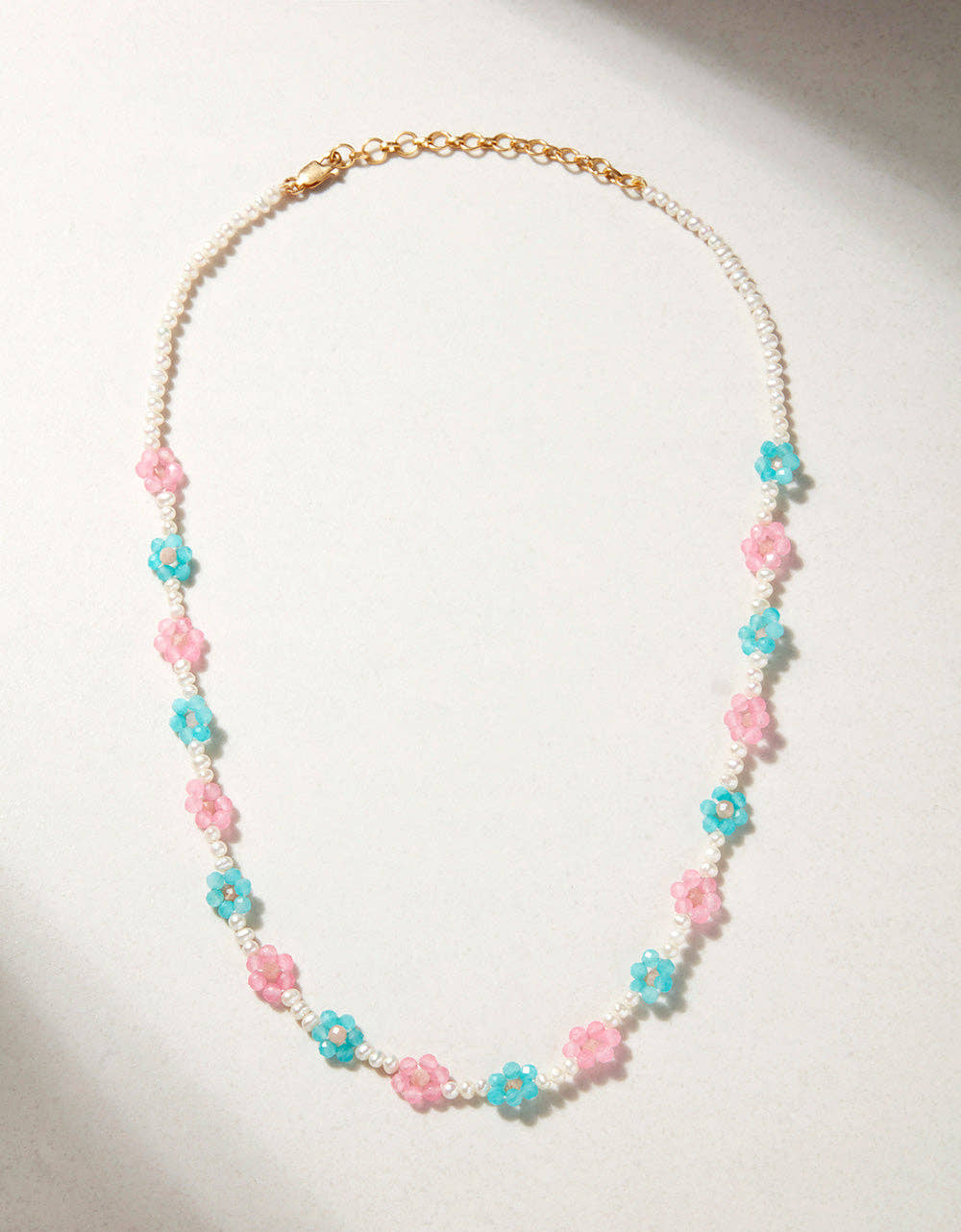Pink City Prints Daisy Chain Necklace