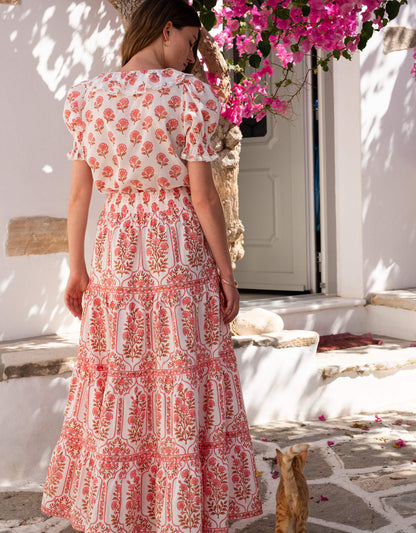 Pink City Prints Desert Blush Amara Skirt