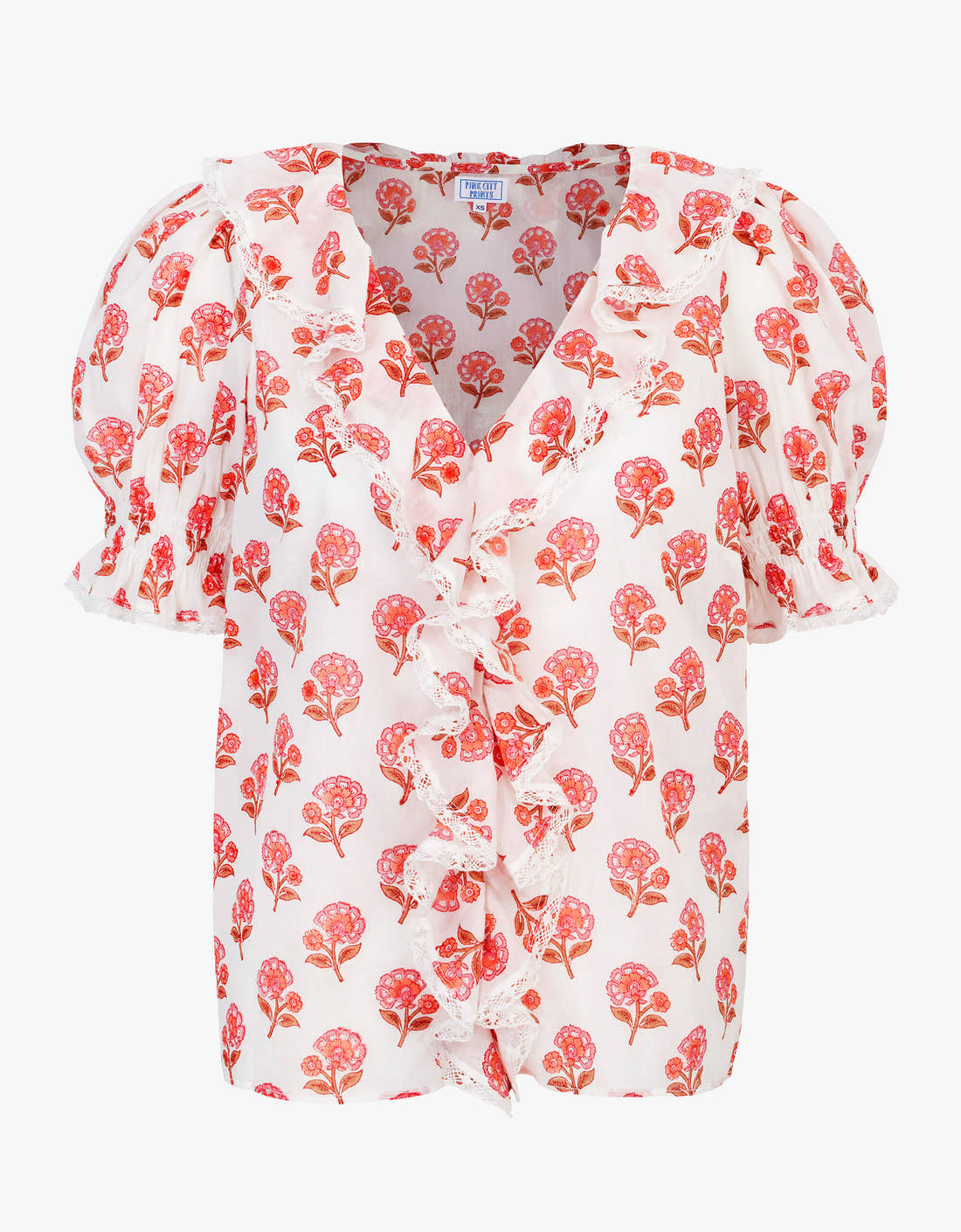 Pink City Prints Desert Blush Rosie Blouse