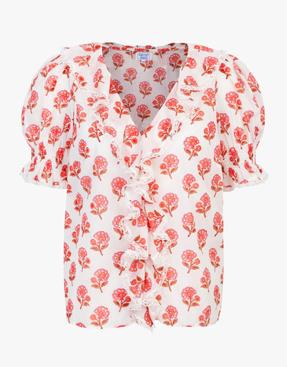 Pink City Prints Desert Blush Rosie Blouse