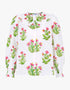 Pink City Prints Electric Meadow Apple Blouse