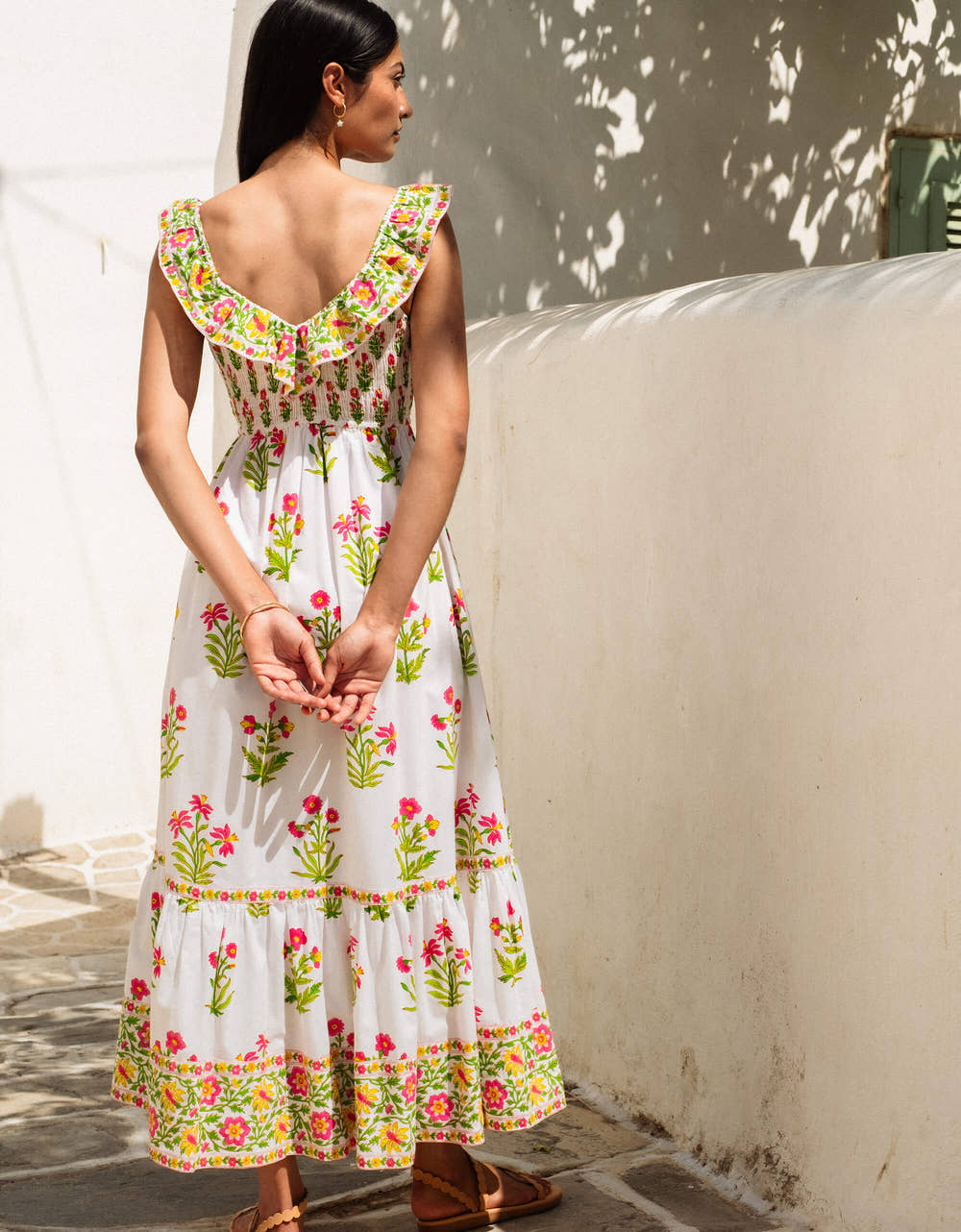 Pink City Prints Electric Meadow Paxos Dress