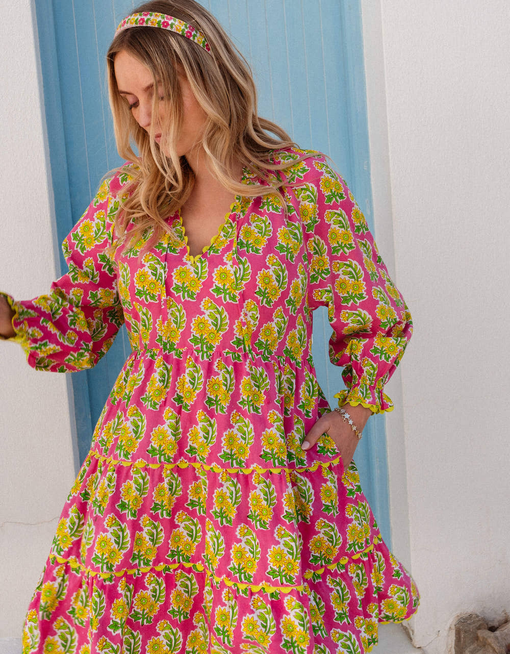 Pink City Prints Electric Rose Luna Mini