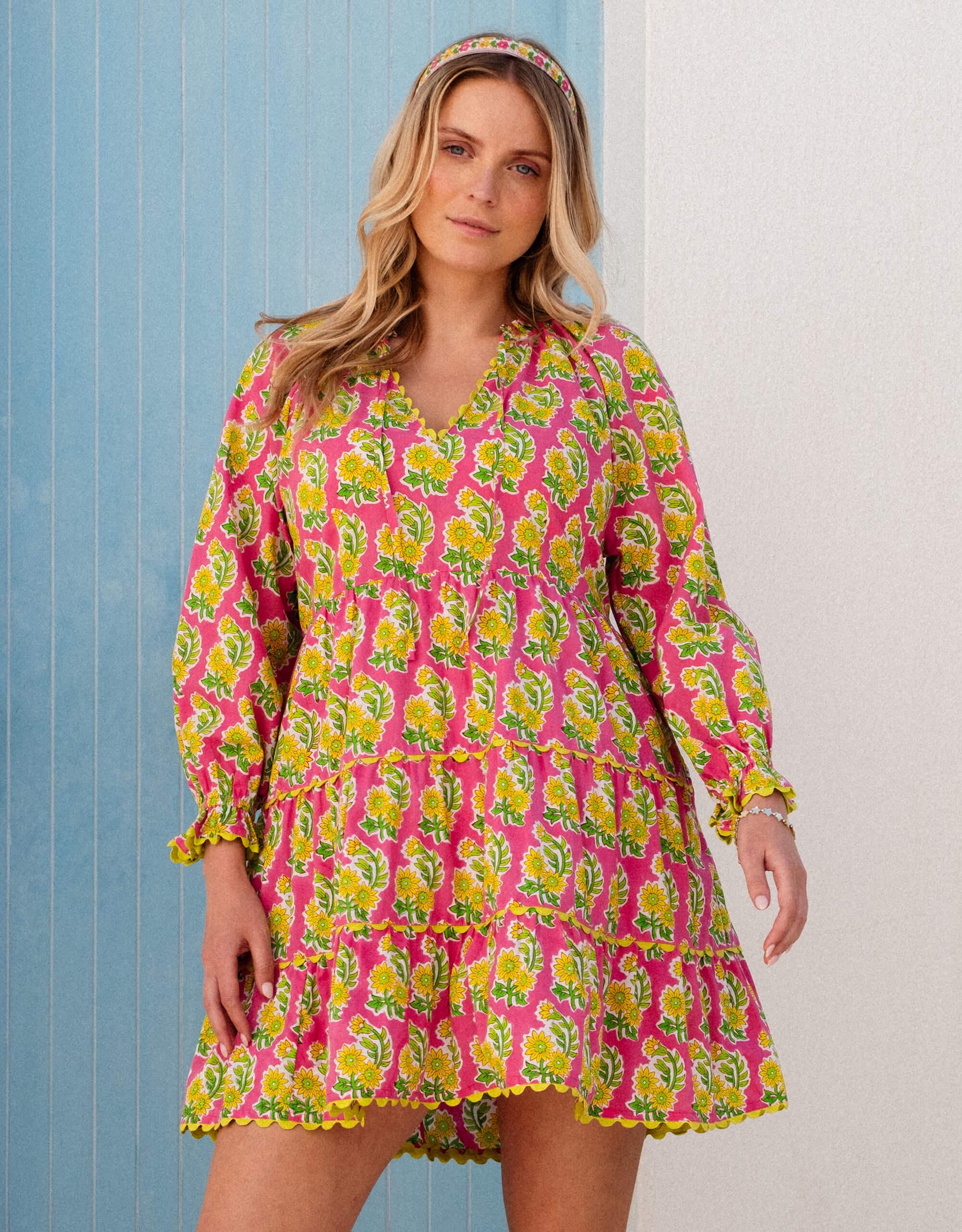 Pink City Prints Electric Rose Luna Mini