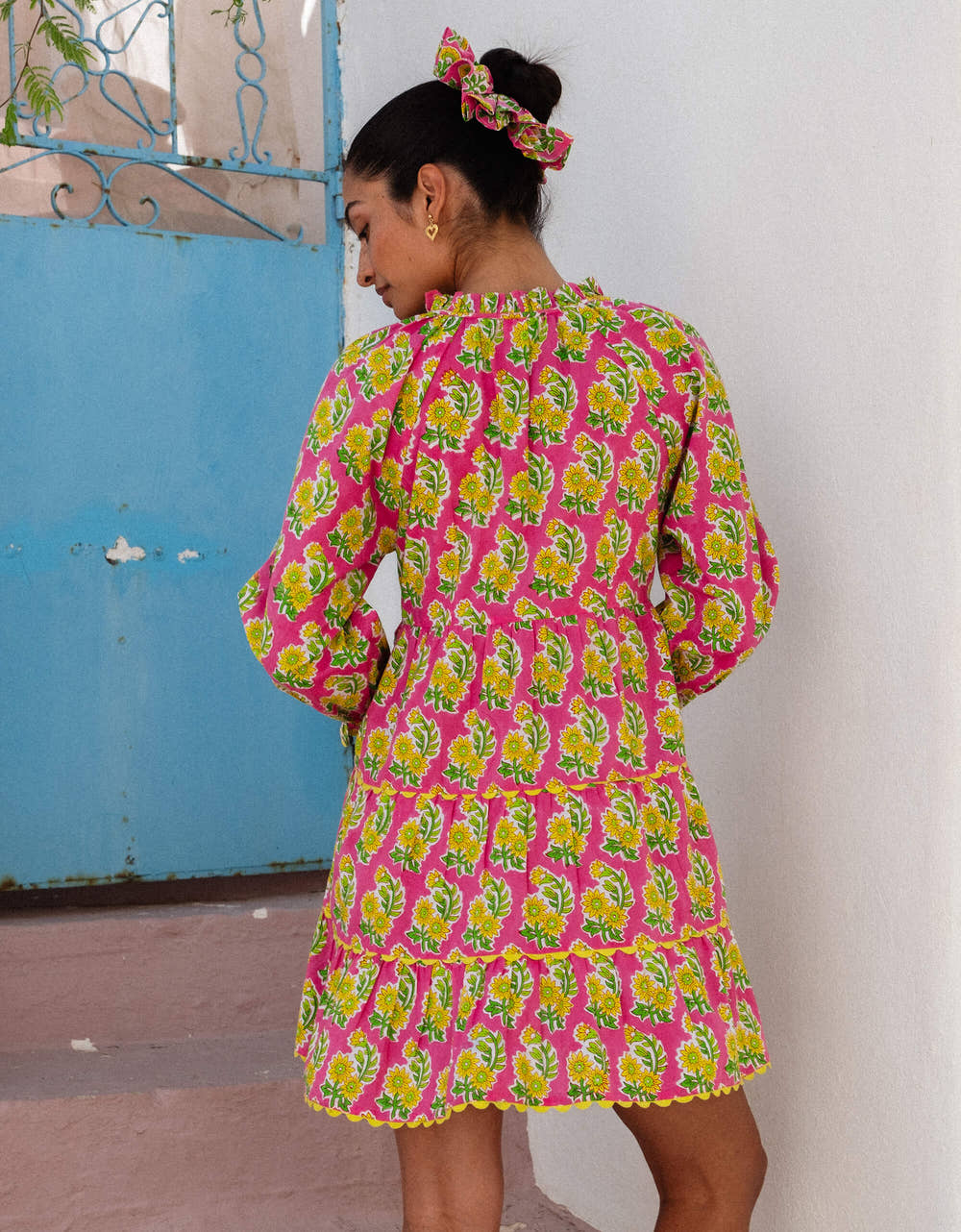 Pink City Prints Electric Rose Luna Mini