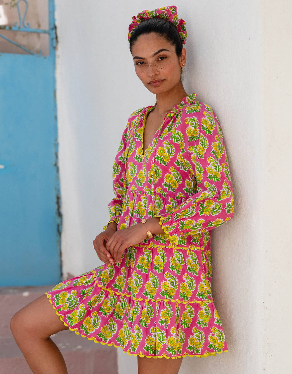 Pink City Prints Electric Rose Luna Mini