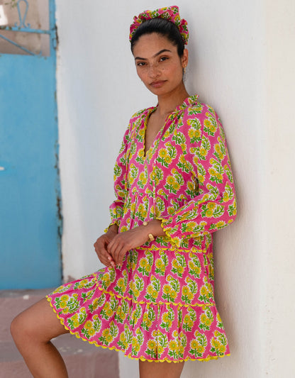 Pink City Prints Electric Rose Luna Mini