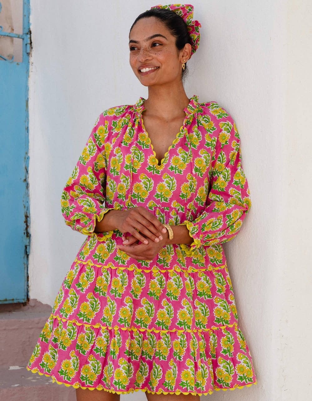 Pink City Prints Electric Rose Luna Mini