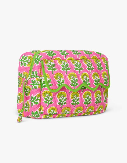Pink City Prints Electric Rose Washbag