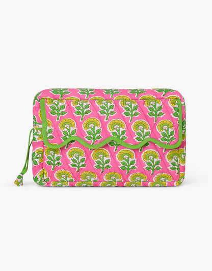 Pink City Prints Electric Rose Washbag