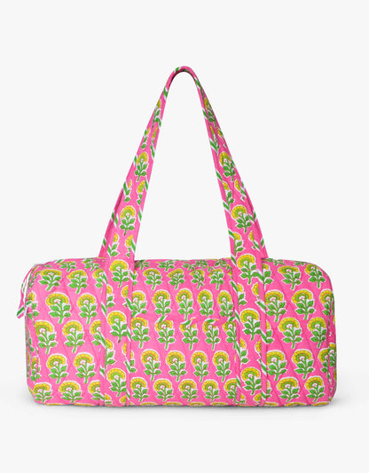 Pink City Prints Electric Rose Weekend Bag