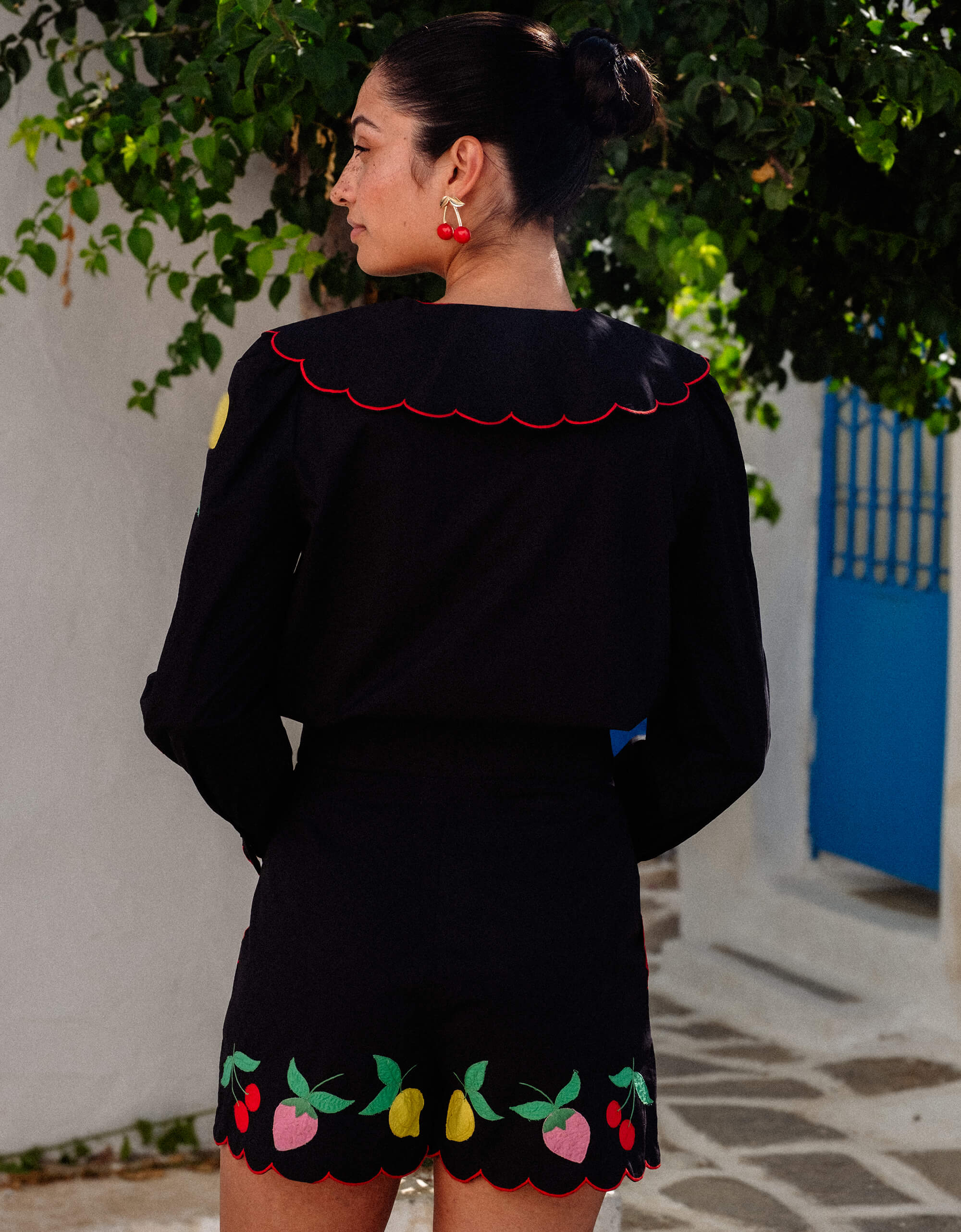 Pink City Prints Feeling Fruity Ava Shorts