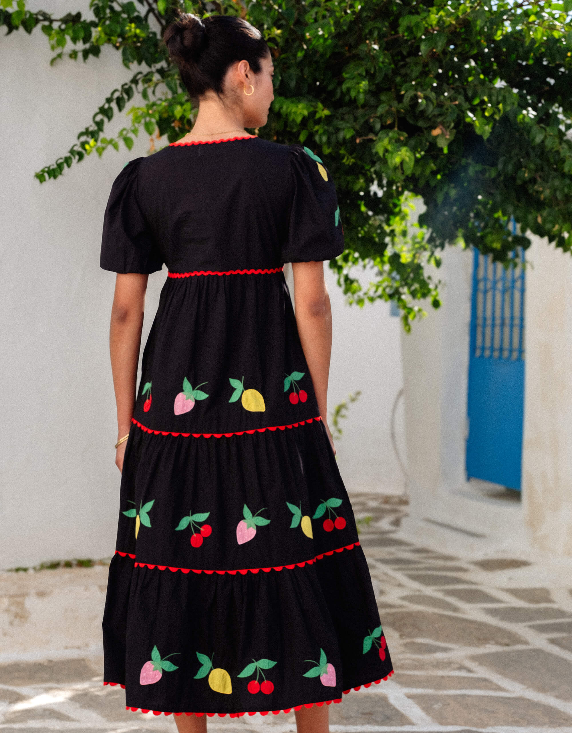 Pink City Prints Feeling Fruity Jolie Dress