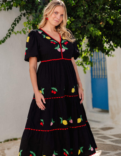 Pink City Prints Feeling Fruity Jolie Dress