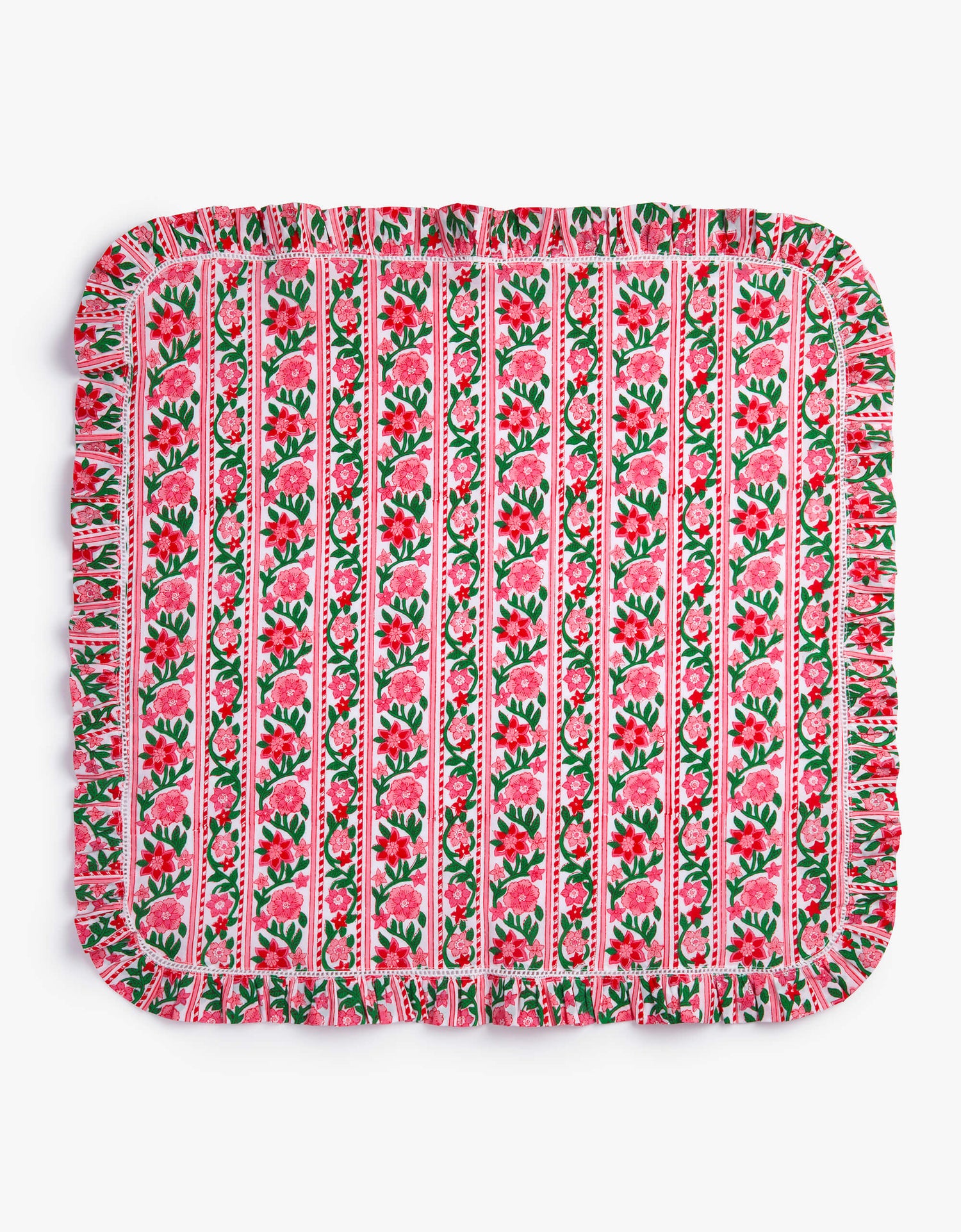 Pink City Prints Festive Border Napkins (Set of 6)
