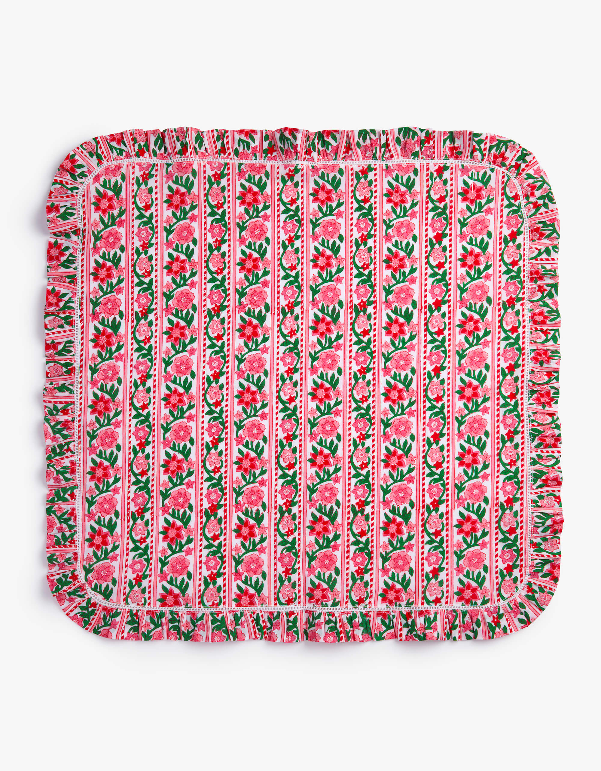 Pink City Prints Festive Border Napkins (Set of 6)