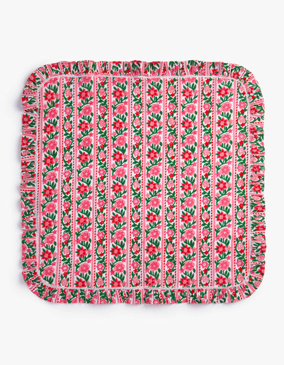 Pink City Prints Festive Border Napkins (Set of 6)