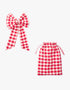 Pink City Prints Festive Gingham Big Bow
