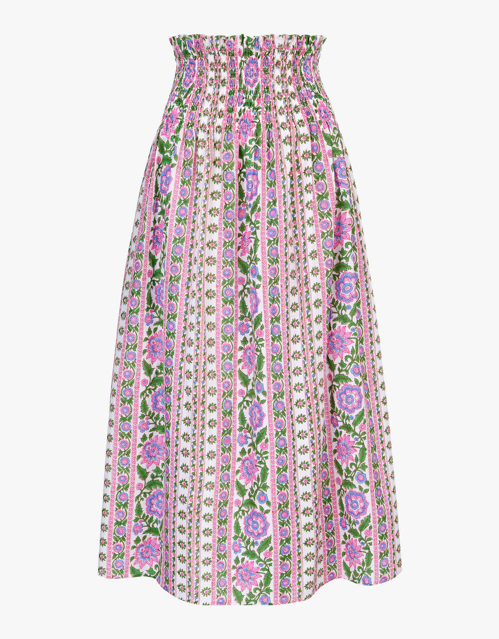 Pink City Prints Folk Border Alba Skirt