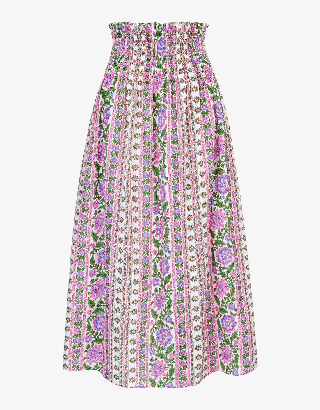 Pink City Prints Folk Border Alba Skirt