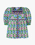 Pink City Prints Folk Border Lexi Blouse