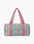 Pink City Prints Folk Border Weekend Bag