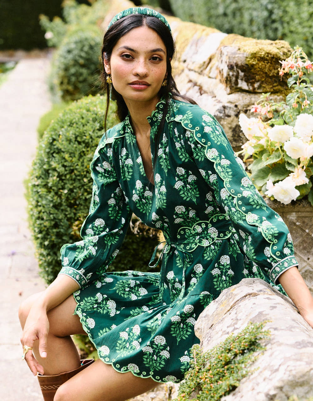 Pink City Prints Forest Buta Mika Mini