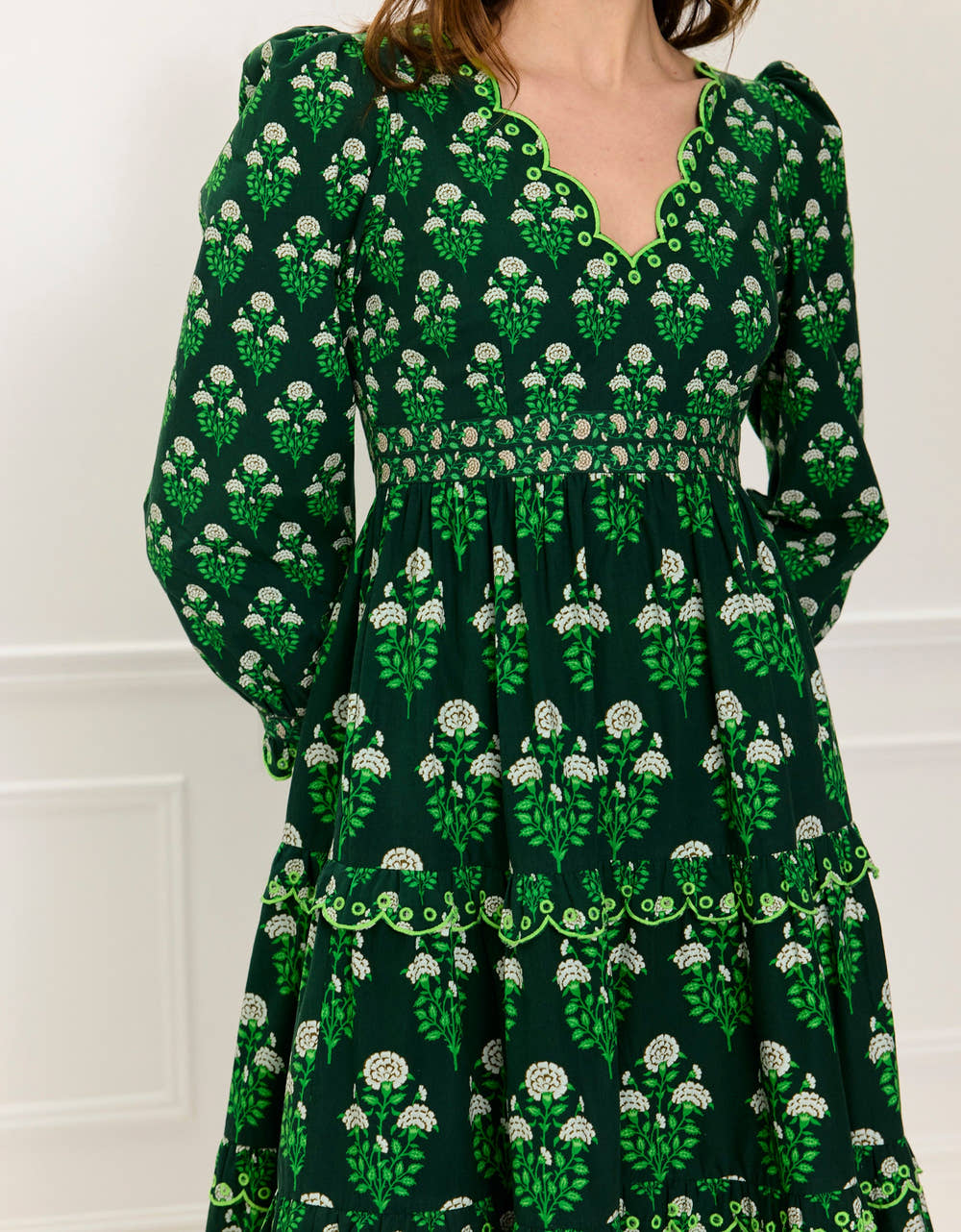 Pink City Prints Forest Buta Phoebe Dress