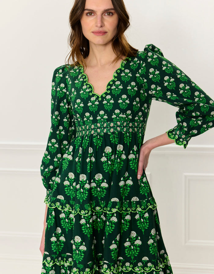 Pink City Prints Forest Buta Phoebe Dress