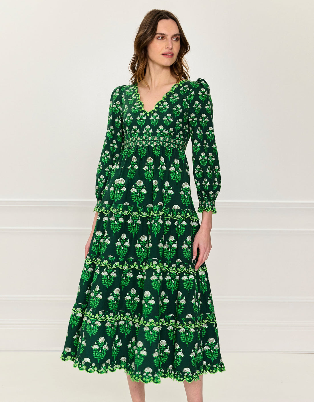 Pink City Prints Forest Buta Phoebe Dress