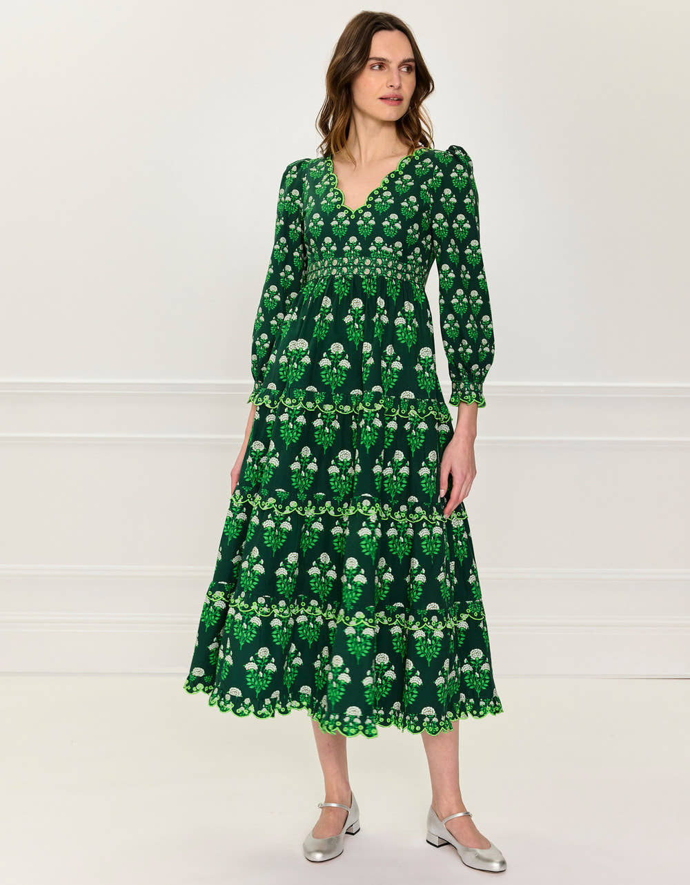 Pink City Prints Forest Buta Phoebe Dress