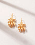 Pink City Prints Gold Bug Earrings