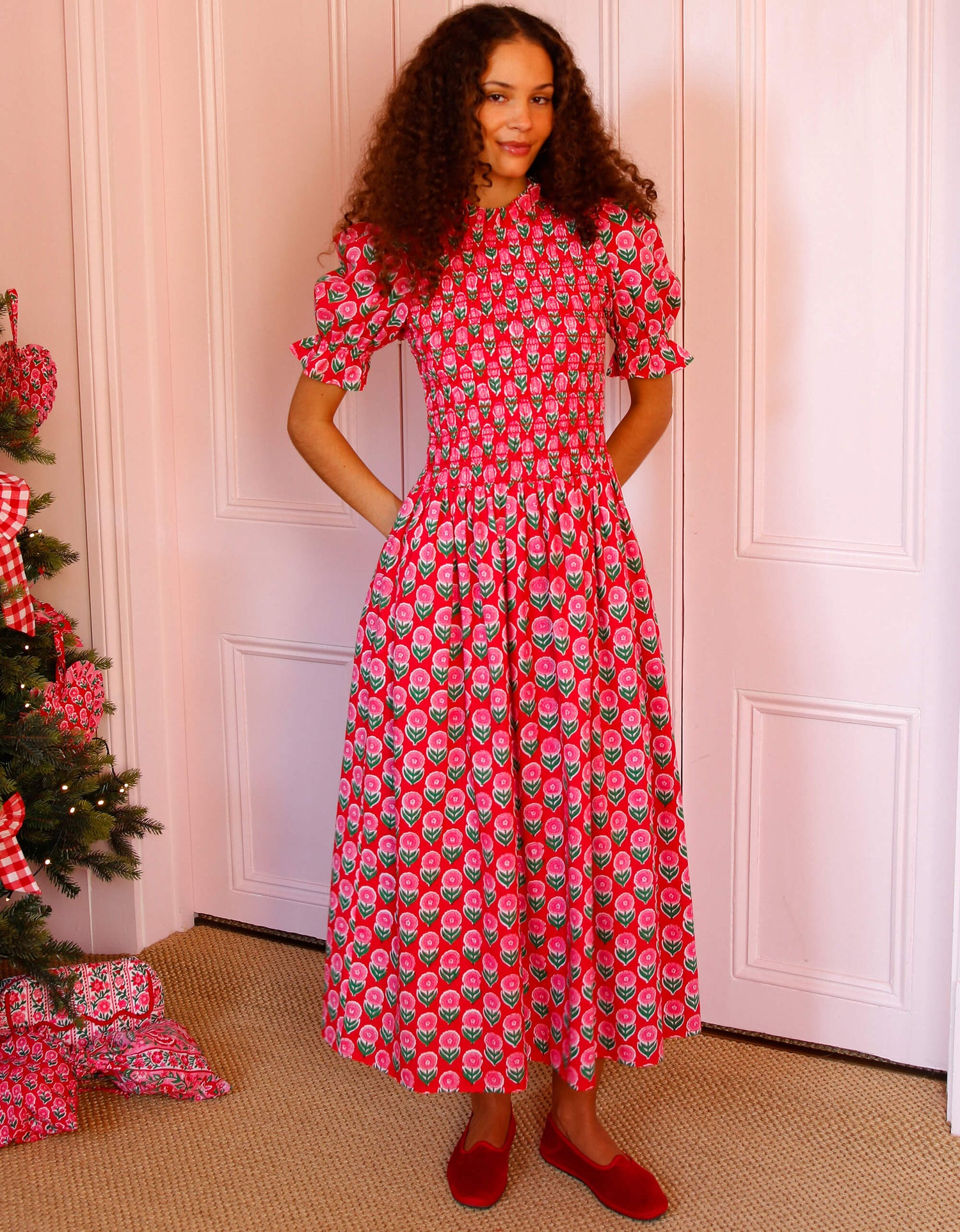 Pink City Prints Holly Buta Lorenne Dress