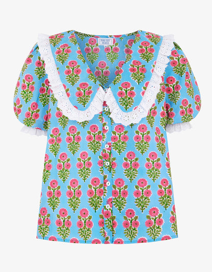 Pink City Prints Island Buta Ava Blouse