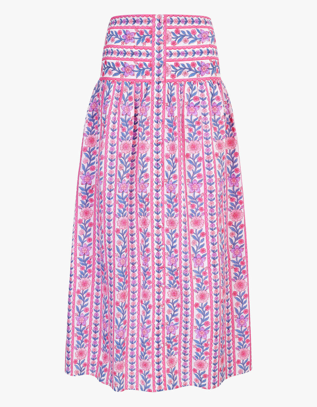 Pink City Prints Jaipur Border Primrose Skirt