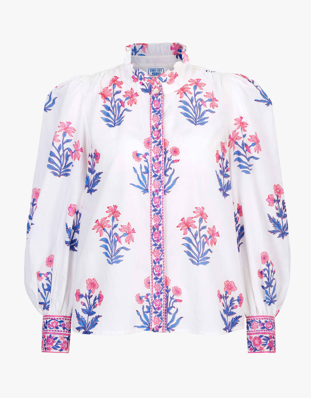 Pink City Prints Jaipur Buta Primrose Blouse