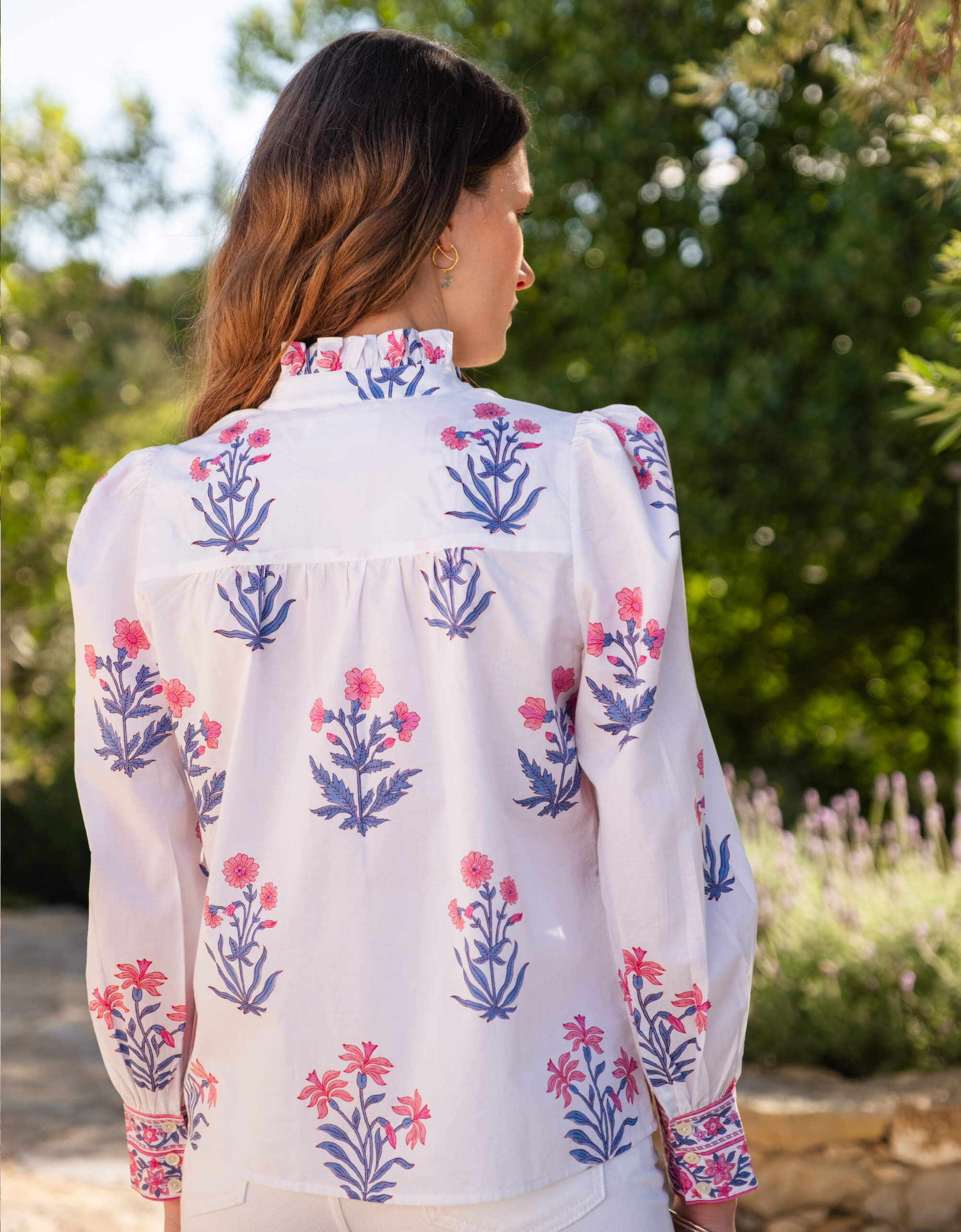 Pink City Prints Jaipur Buta Primrose Blouse