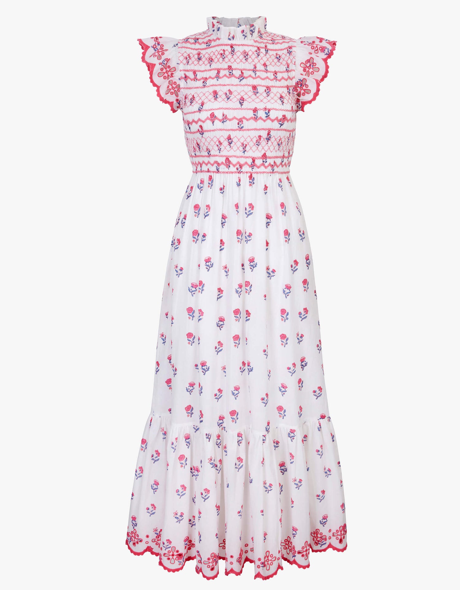 Pink City Prints Jaipur Ditsy Harper Dress