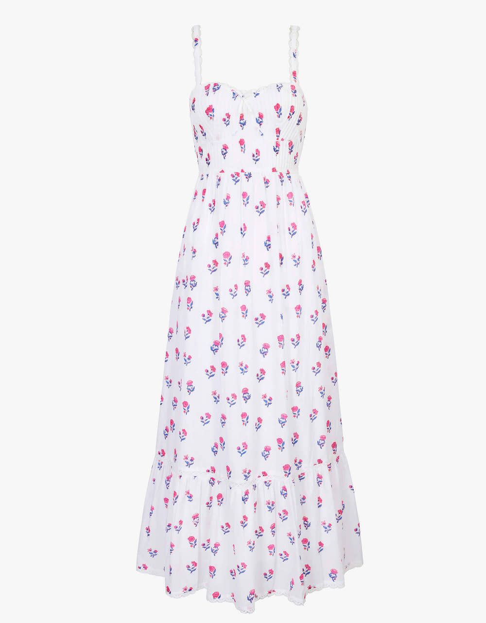 Pink City Prints Jaipur Ditsy Malibu Dress