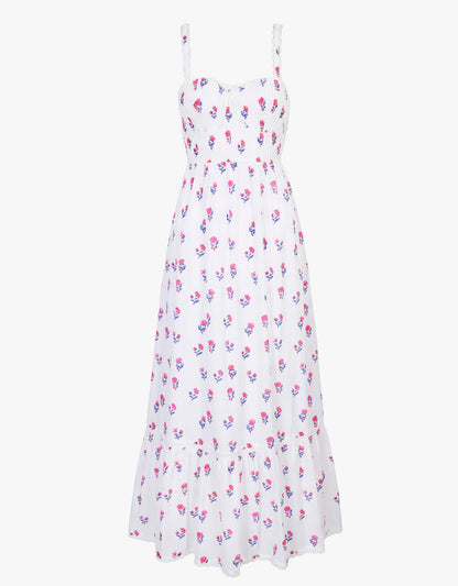 Pink City Prints Jaipur Ditsy Malibu Dress
