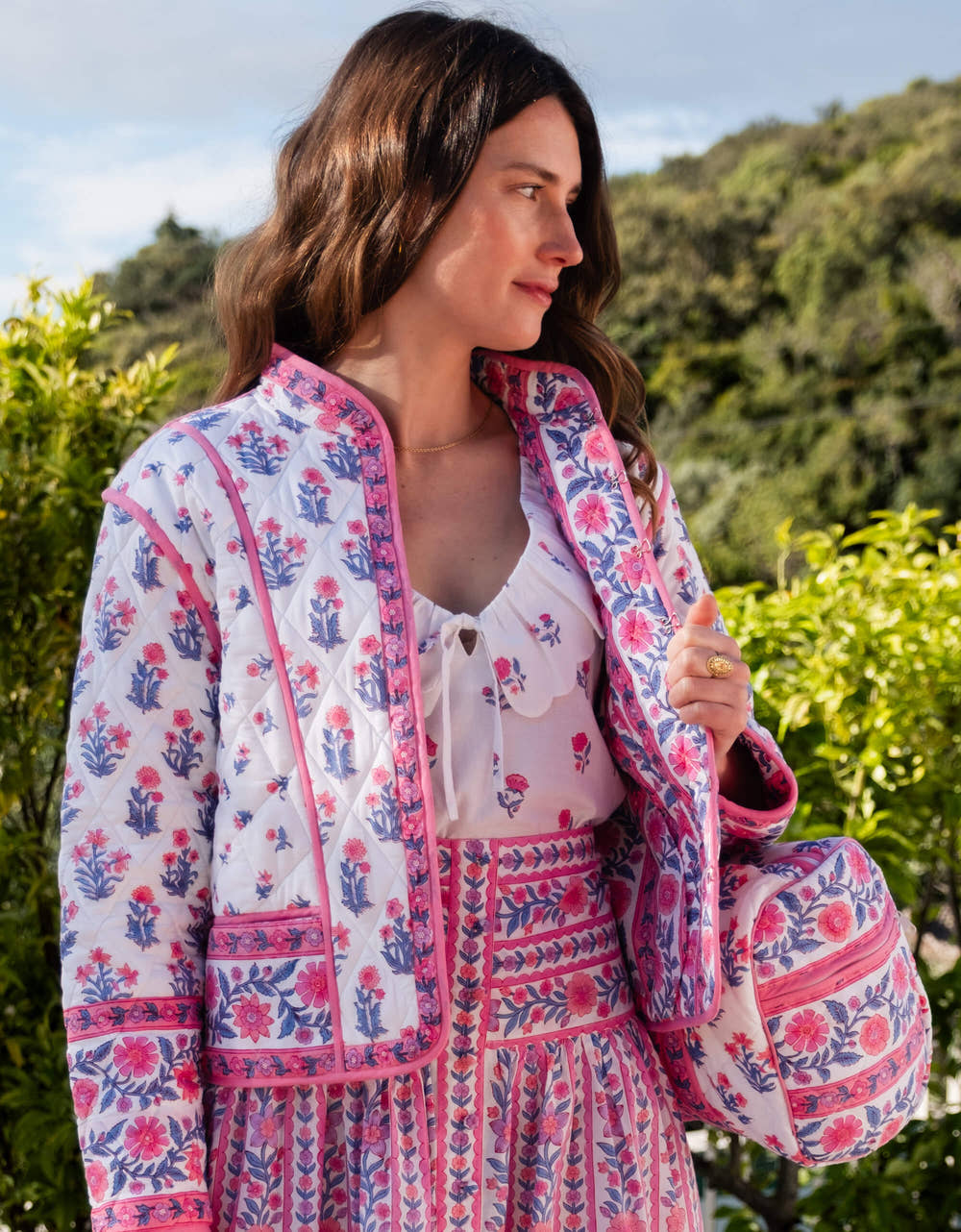 Pink City Prints Jaipur Mix Weekend Bag