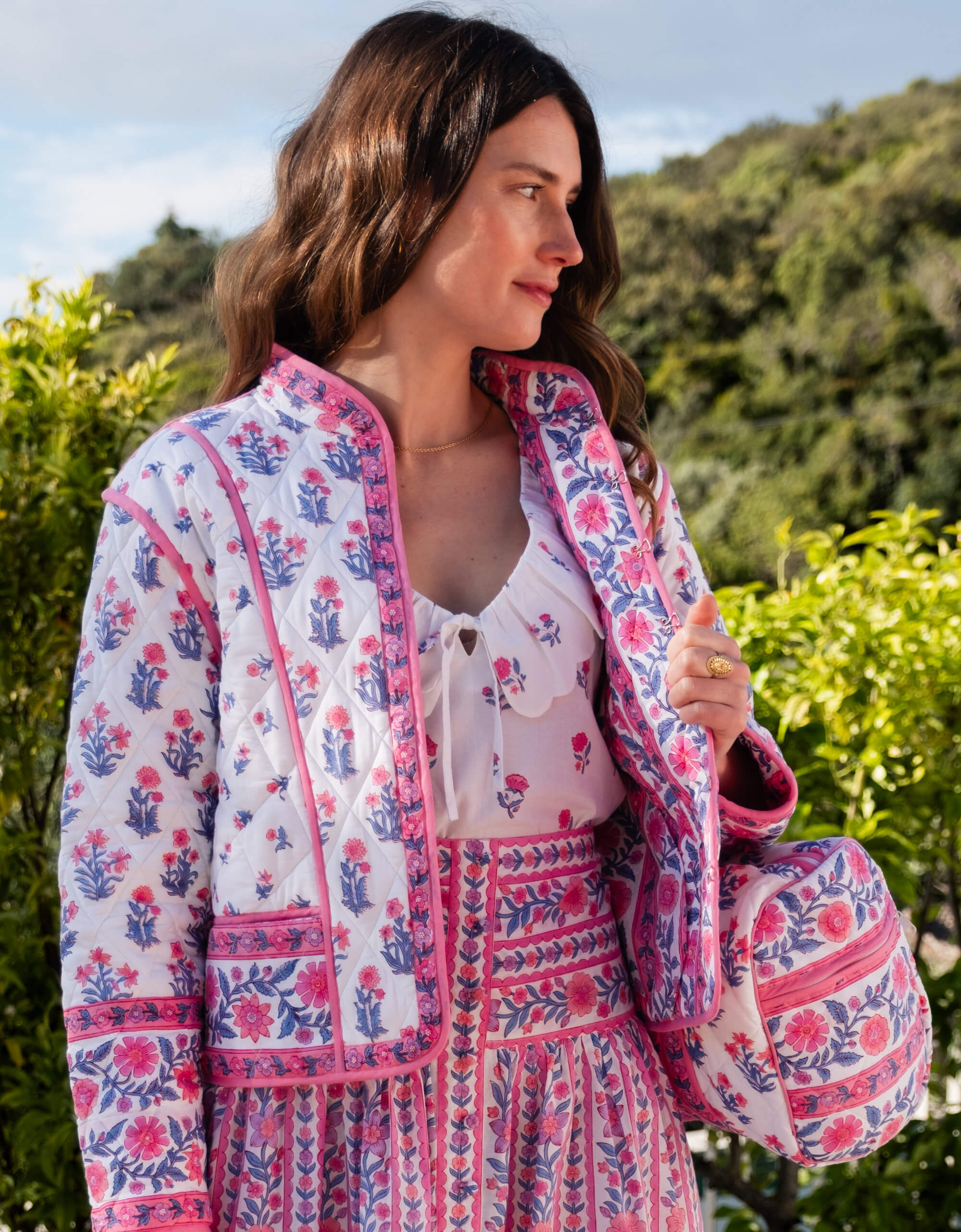 Pink City Prints Jaipur Mix Weekend Bag