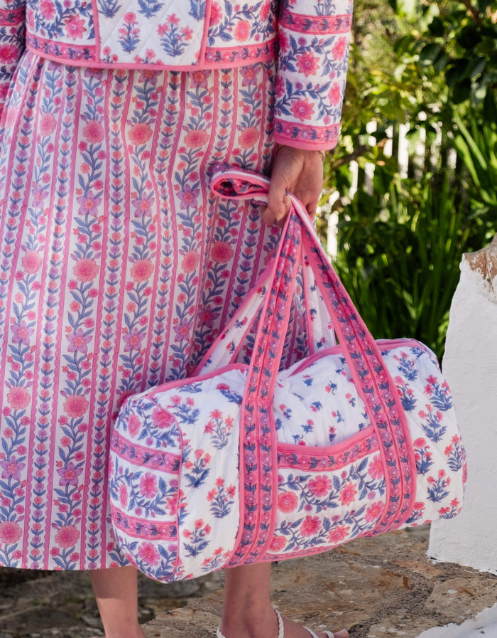 Pink City Prints Jaipur Mix Weekend Bag