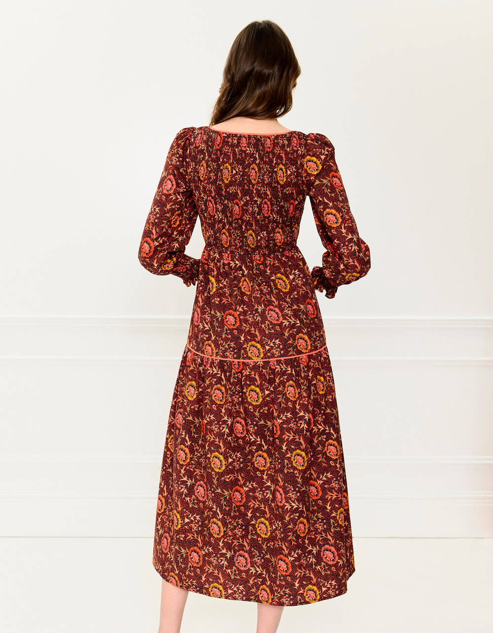 Pink City Prints Jakarta Floral Rachel Dress