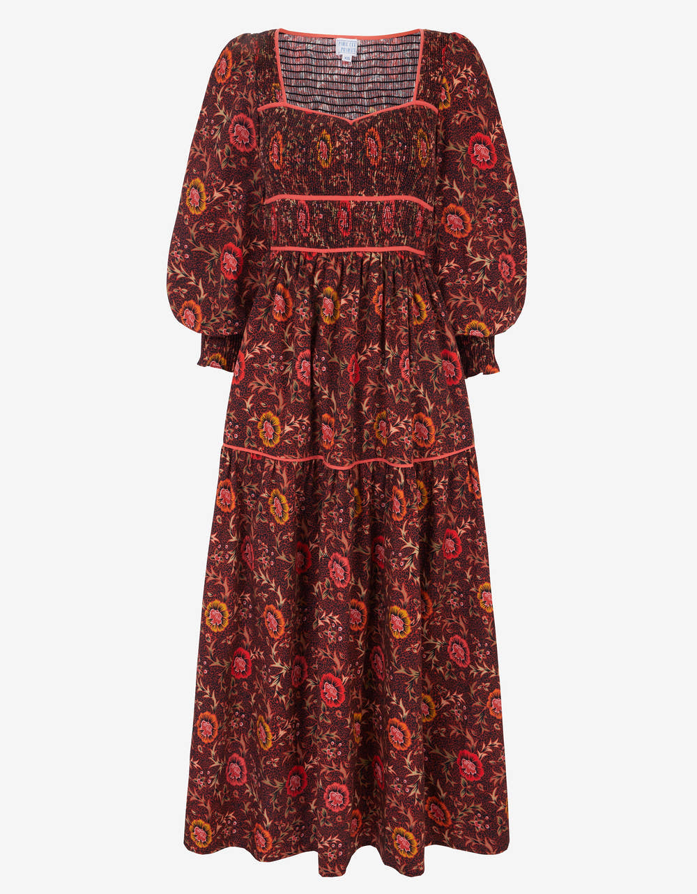 Pink City Prints Jakarta Floral Rachel Dress