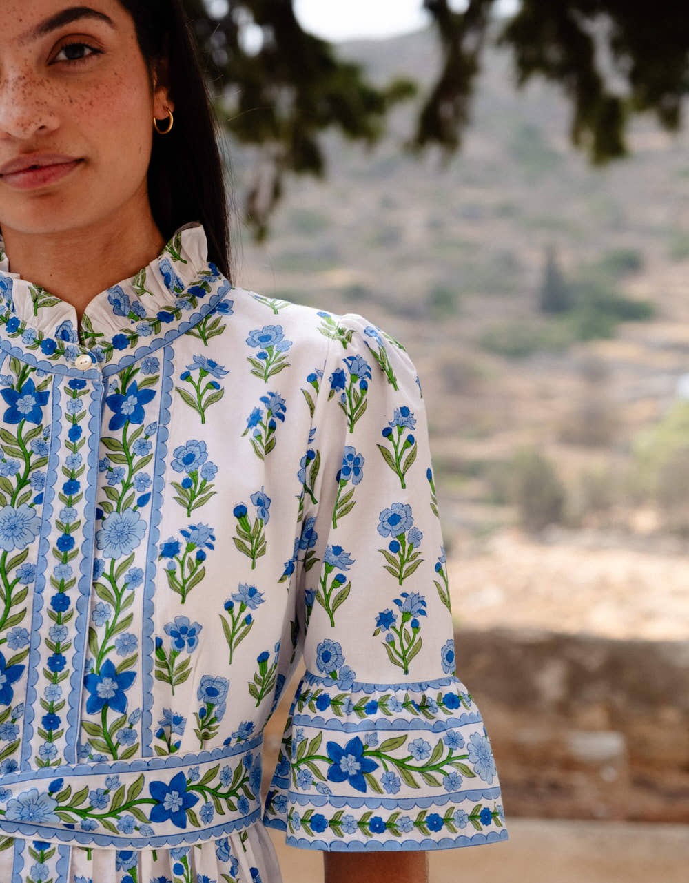 Pink City Prints Lapis Meadow Gemma Mini