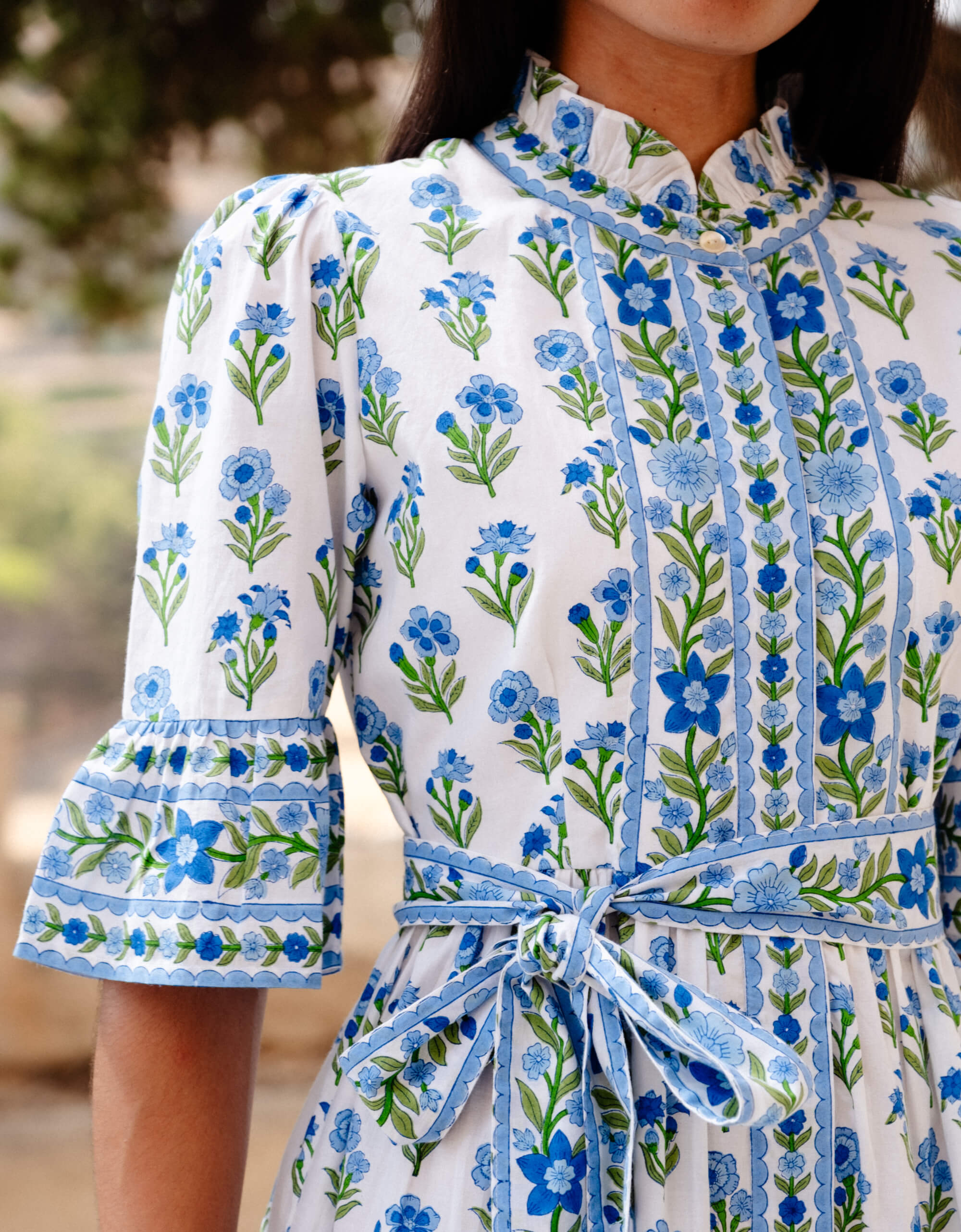 Pink City Prints Lapis Meadow Gemma Mini